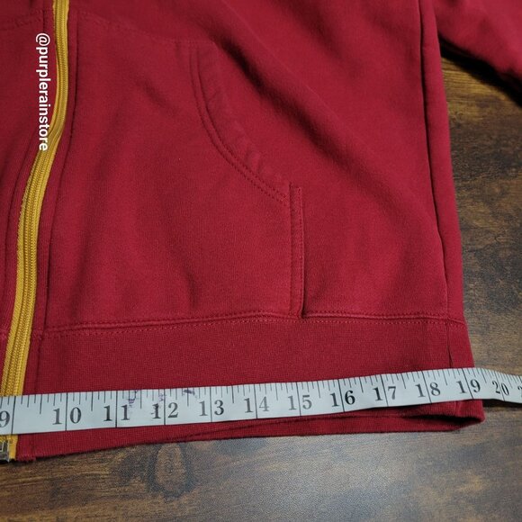 Universal Studio Harry Potter Gryffindor Zip Front Hoodie L The Wizarding World - Picture 10 of 14
